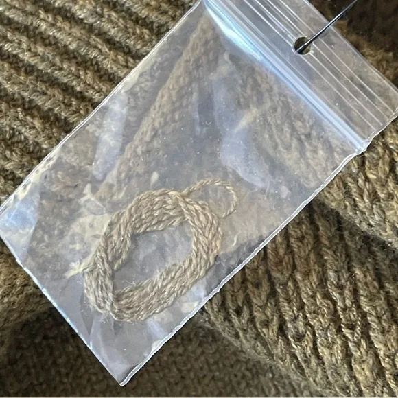 Women’s Sonoma green Everyday waffle Crew Neck Sweater XS NWT - Picture 7 of 9